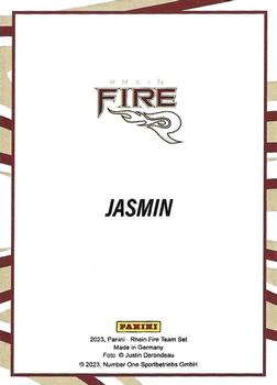 2023 Panini Rhein Fire - Red #NNO Jasmin Back