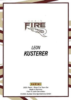 2023 Panini Rhein Fire - Gold #NNO Leon Kusterer Back