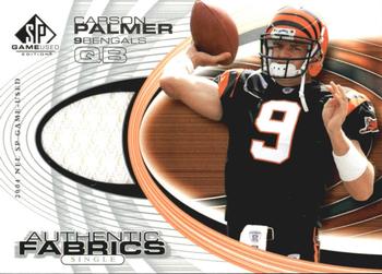 2004 SP Game Used - Authentic Fabrics #AF-CA Carson Palmer Front