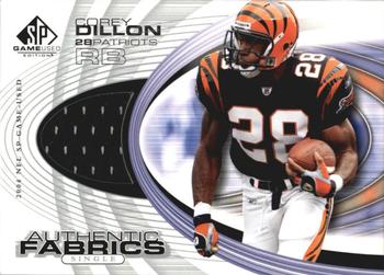 2004 SP Game Used - Authentic Fabrics #AF-CD Corey Dillon Front