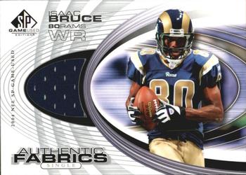 2004 SP Game Used - Authentic Fabrics #AF-IB Isaac Bruce Front
