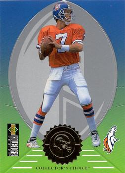 1997 Collector's Choice - Mini-Standee #ST5 John Elway Front