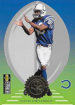 1997 Collector's Choice - Mini-Standee #ST10 Marvin Harrison Front