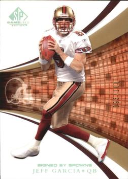 2004 SP Game Used - Gold #22 Jeff Garcia Front