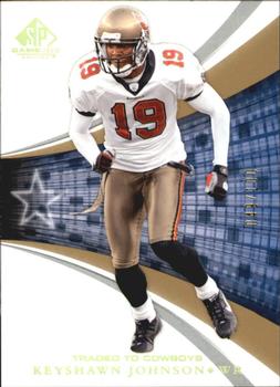 2004 SP Game Used - Gold #27 Keyshawn Johnson Front