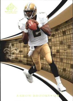 2004 SP Game Used - Gold #61 Aaron Brooks Front