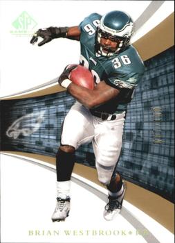 2004 SP Game Used - Gold #73 Brian Westbrook Front