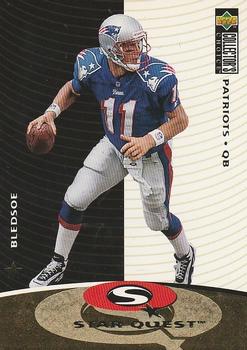 1997 Collector's Choice - StarQuest #SQ18 Drew Bledsoe Front