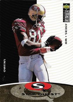 1997 Collector's Choice - StarQuest #SQ26 Terrell Owens Front