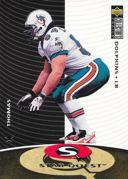 1997 Collector's Choice - StarQuest #SQ38 Zach Thomas Front