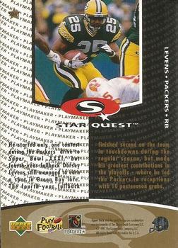 1997 Collector's Choice - StarQuest #SQ41 Dorsey Levens Back