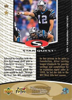 1997 Collector's Choice - StarQuest #SQ56 Kerry Collins Back
