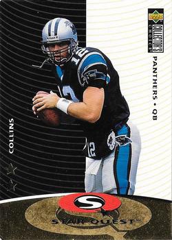 1997 Collector's Choice - StarQuest #SQ56 Kerry Collins Front