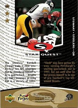 1997 Collector's Choice - StarQuest #SQ66 Kordell Stewart Back