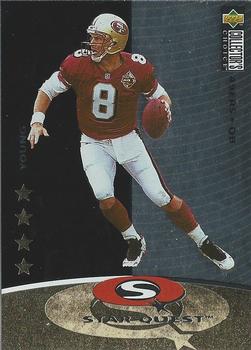 1997 Collector's Choice - StarQuest #SQ84 Steve Young Front