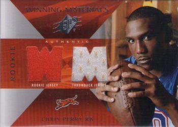 2004 SPx - Rookie Winning Materials #WMR-CP Chris Perry Front