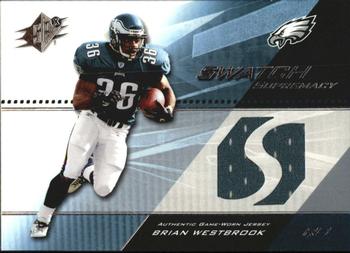 2004 SPx - Swatch Supremacy #SW-BW Brian Westbrook Front