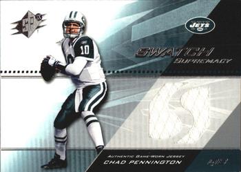 2004 SPx - Swatch Supremacy #SW-CP Chad Pennington Front