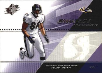 2004 SPx - Swatch Supremacy #SW-HE Todd Heap Front