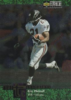 1997 Collector's Choice - Turf Champions #TC23 Eric Metcalf Front