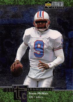 1997 Collector's Choice - Turf Champions #TC52 Steve McNair Front