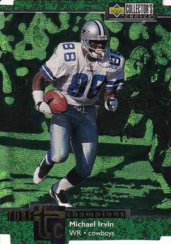 1997 Collector's Choice - Turf Champions #TC63 Michael Irvin Front