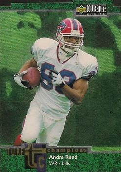1997 Collector's Choice - Turf Champions #TC80 Andre Reed Front