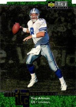 1997 Collector's Choice - Turf Champions #TC83 Troy Aikman Front