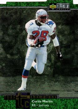1997 Collector's Choice - Turf Champions #TC87 Curtis Martin Front