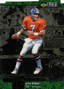 1997 Collector's Choice - Turf Champions #TC90 John Elway Front