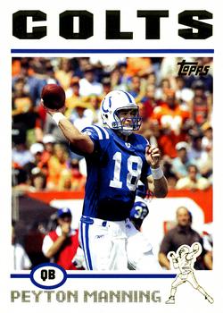 2004 Topps - Topps Collection #1 Peyton Manning Front