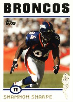 2004 Topps - Topps Collection #16 Shannon Sharpe Front