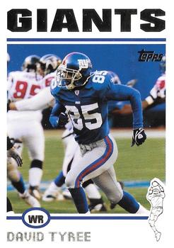 2004 Topps - Topps Collection #29 David Tyree Front
