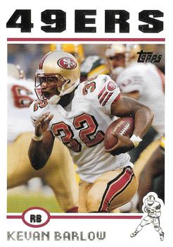2004 Topps - Topps Collection #31 Kevan Barlow Front