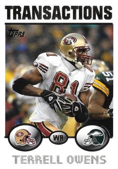 2004 Topps - Topps Collection #70 Terrell Owens Front