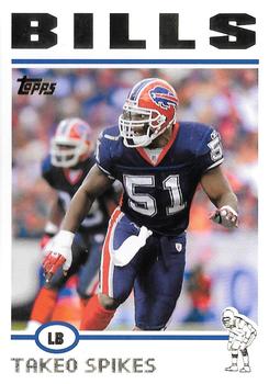 2004 Topps - Topps Collection #77 Takeo Spikes Front