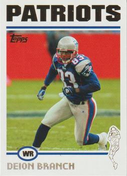 2004 Topps - Topps Collection #137 Deion Branch Front
