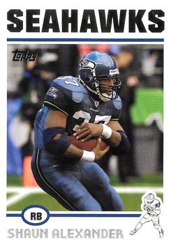 2004 Topps - Topps Collection #155 Shaun Alexander Front