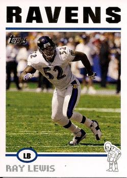 2004 Topps - Topps Collection #188 Ray Lewis Front