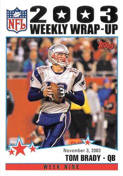 2004 Topps - Topps Collection #299 Tom Brady Front