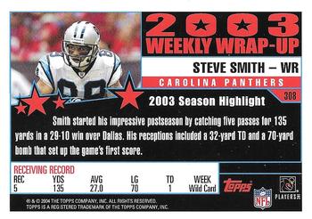 2004 Topps - Topps Collection #308 Steve Smith Back
