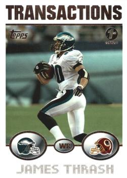 2004 Topps 1st Edition #33 James Thrash Front