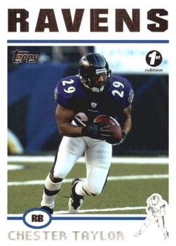 2004 Topps 1st Edition #47 Chester Taylor Front