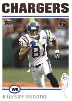 2004 Topps 1st Edition #71 Kassim Osgood Front