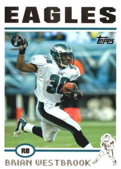 2004 Topps 1st Edition #122 Brian Westbrook Front