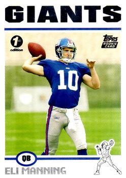 2004 Topps 1st Edition #350 Eli Manning Front
