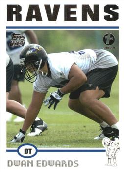 2004 Topps 1st Edition #358 Dwan Edwards Front
