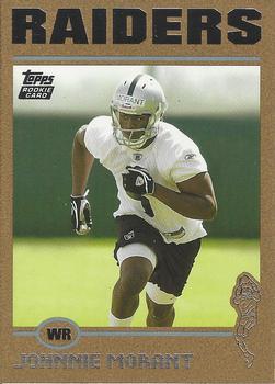 2004 Topps - Gold #313 Johnnie Morant Front