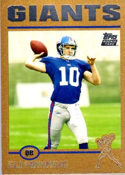 2004 Topps - Gold #350 Eli Manning Front