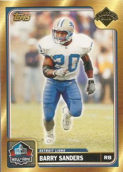 2004 Topps - Hall of Fame Class of 2004 #HOF-BS Barry Sanders Front